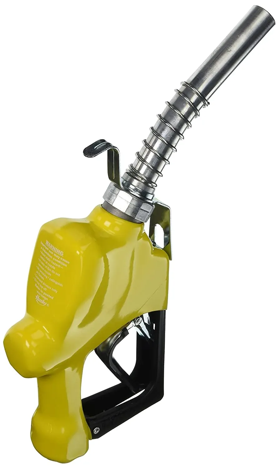 Husky® 1GS 1" Farm Diesel Nozzle, w/ Clip, YELLOW, Non-cULus